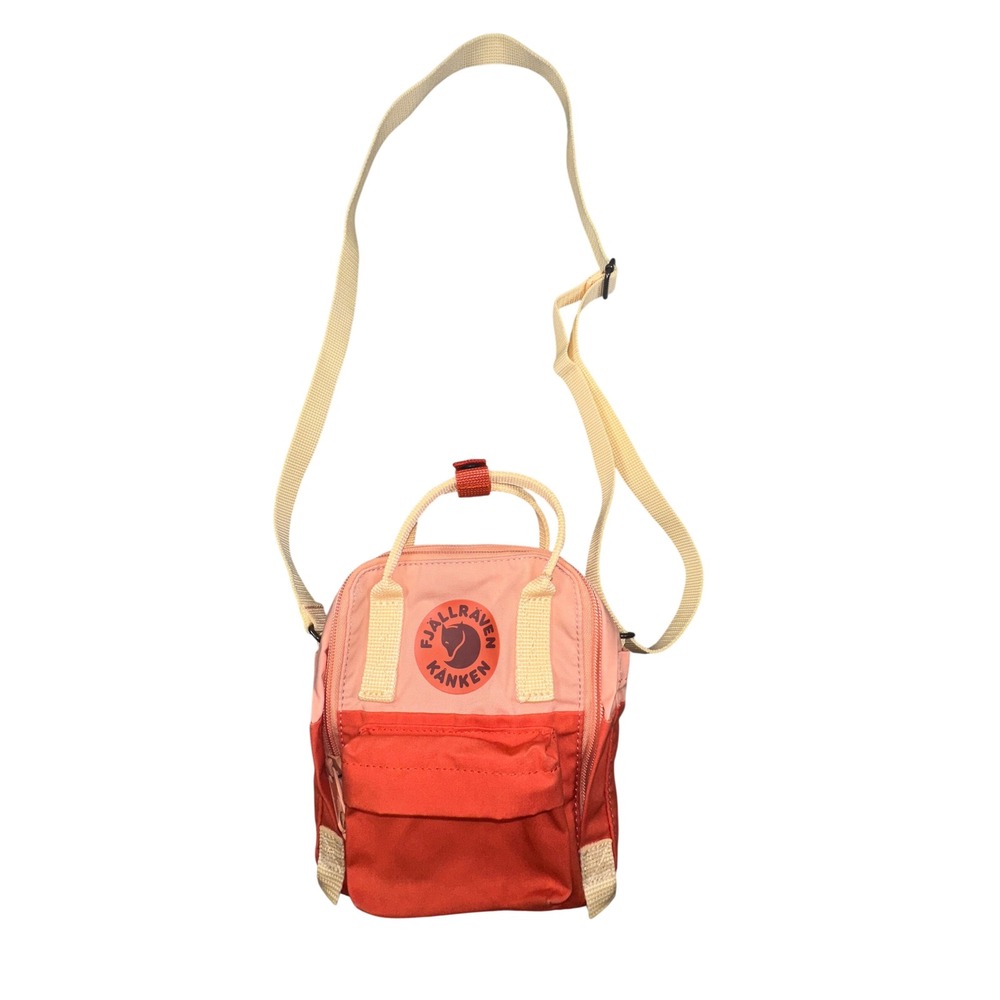 Fjallraven Kanken Art Sling Crossbody Bag Peach Orange Tekla Evelina Severin